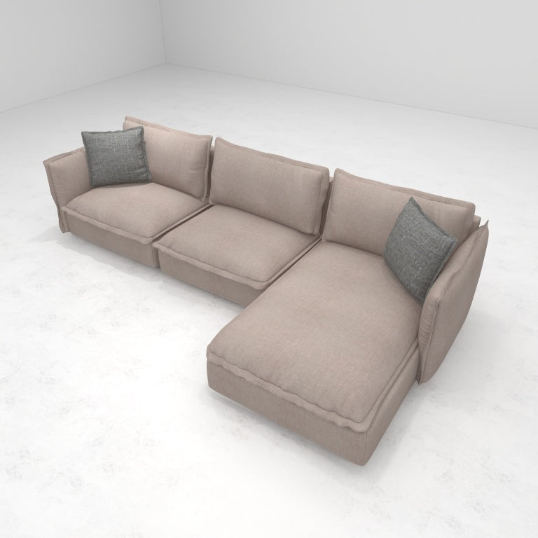 Marcel Sofa 2L + Chaise Right (Set)