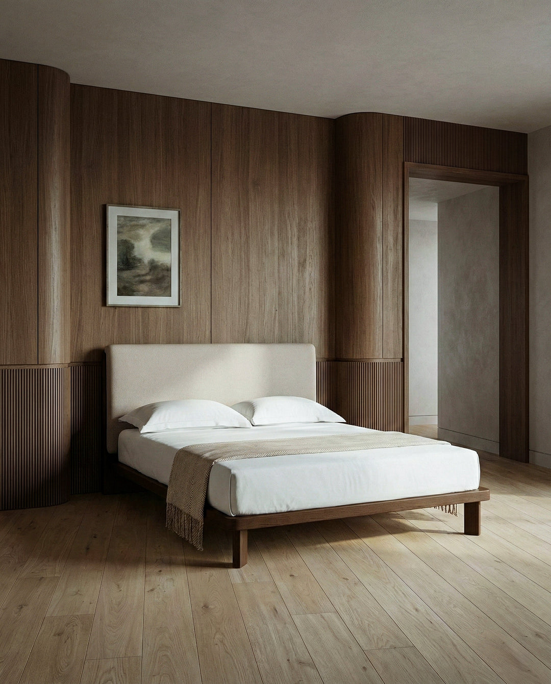 트로페즈 침대 프레임