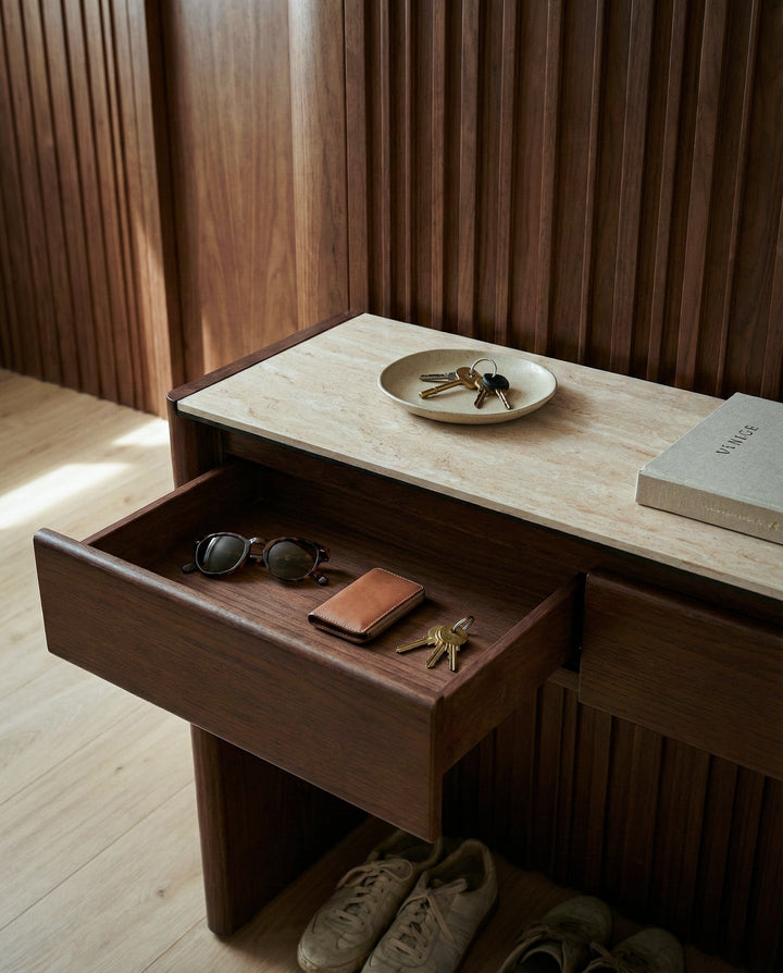 트로페즈 테이블 콘솔