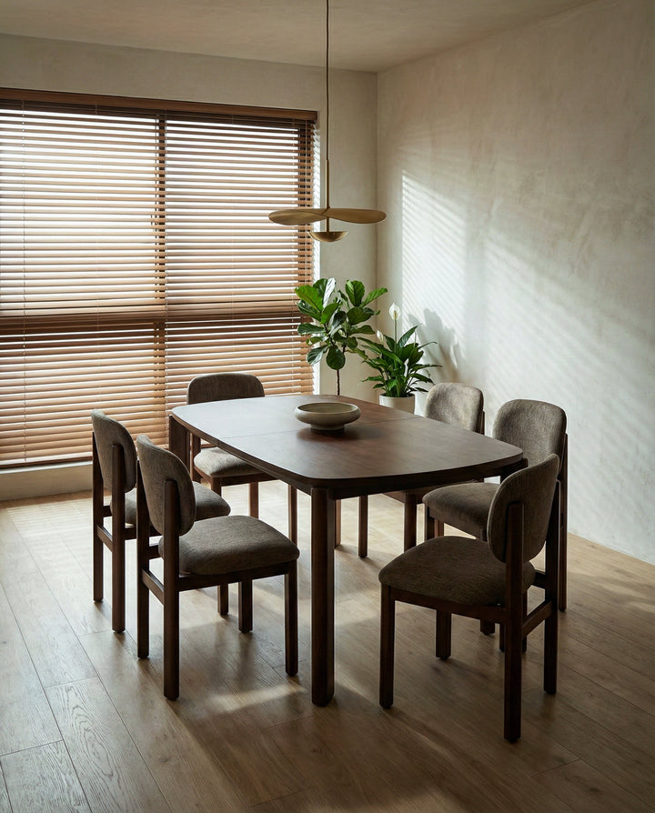 트로페즈 확장형 다이닝 테이블