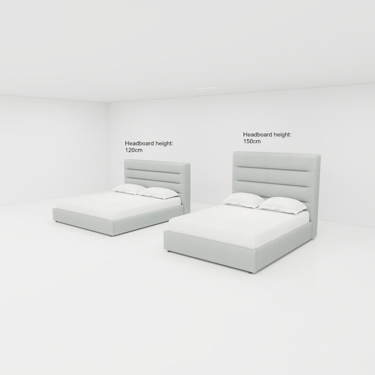 Duval Horz Bed Frame (120Cm Headboard)