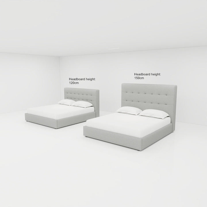 Duval Tuft Bed Frame (150Cm Headboard)