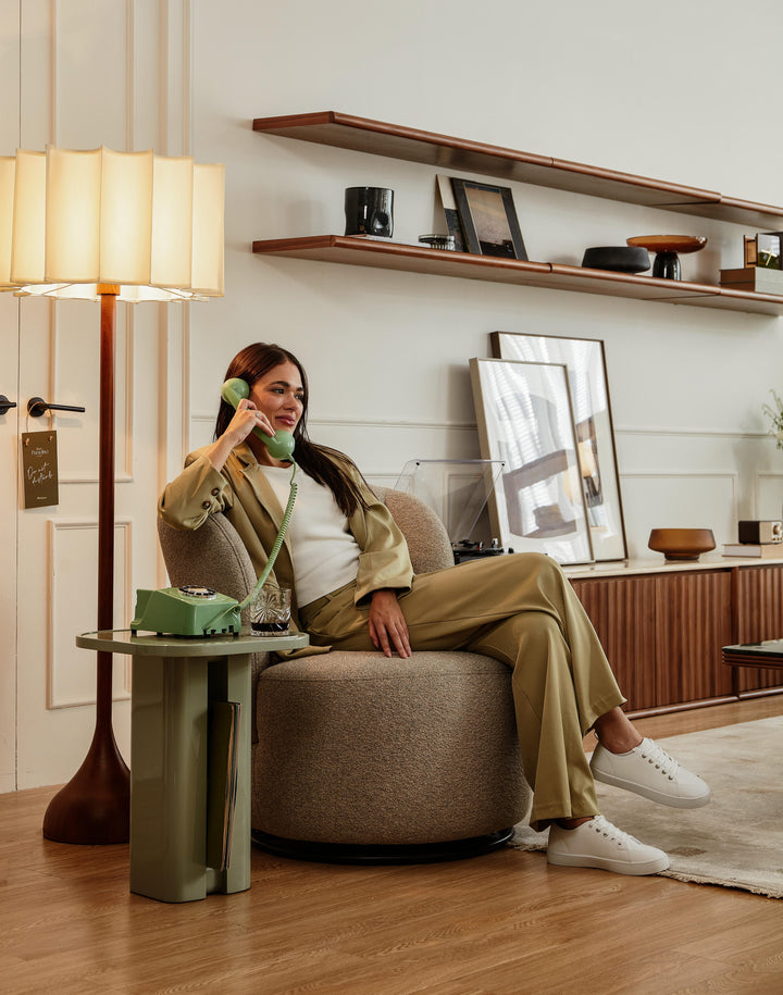 Hotel Paradiso 1인 회전 라운지 체어