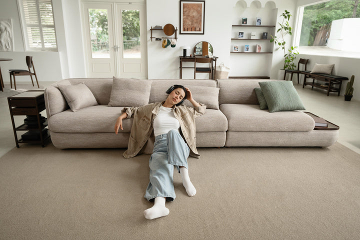 리츄얼스 모듈 소파 세트 (1인 왼쪽 트레이 + 1인 암리스 + 1인 오른쪽 팔걸이)