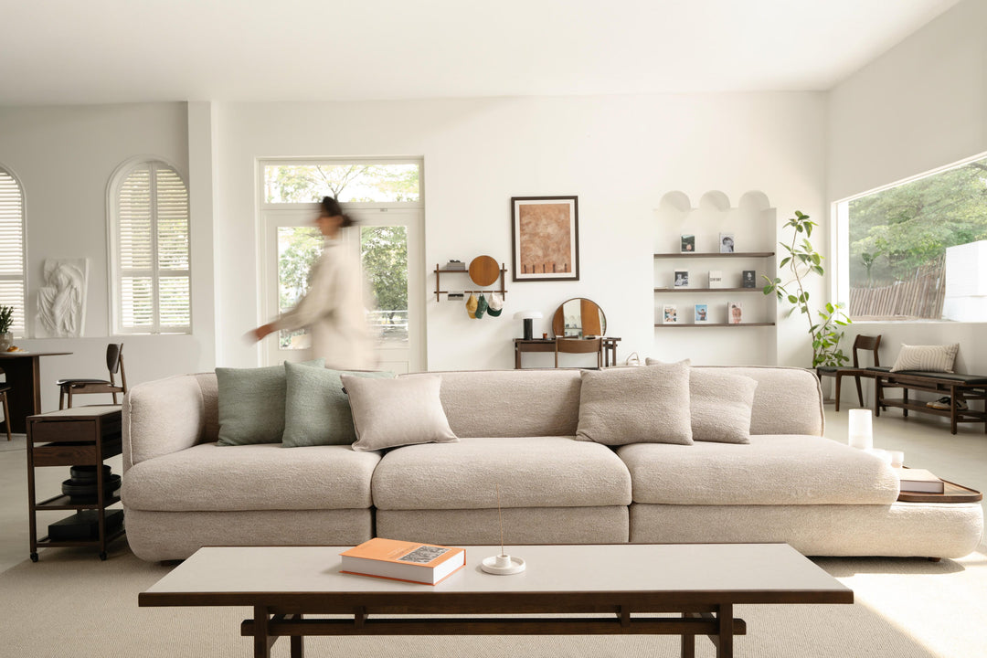 리츄얼스 모듈 소파 세트 (1인 왼쪽 트레이 + 1인 암리스 + 1인 오른쪽 팔걸이)