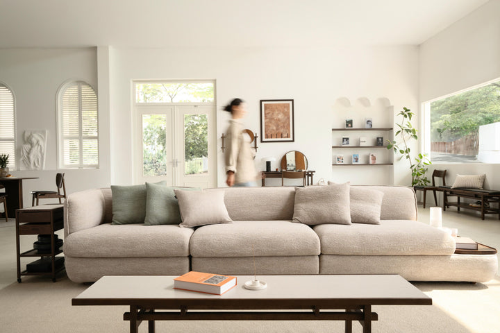 리츄얼스 모듈 소파 세트 (1인 왼쪽 트레이 + 1인 암리스 + 1인 오른쪽 팔걸이)